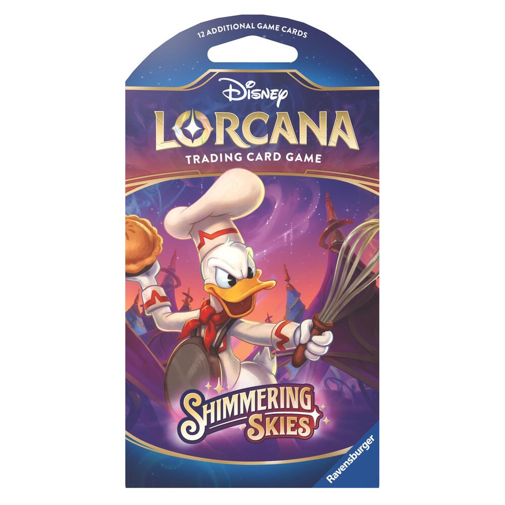 Disney Lorcana Shimmering Skies Shimmering Skies Sleeved Booster Pack booster pack