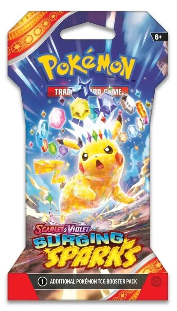 Pokemon TCG Surging Sparks Surging Sparks Sleeved Booster Pack booster pack