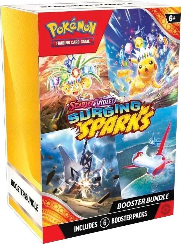 Pokemon TCG Surging Sparks Surging Sparks Booster Bundle sealed box