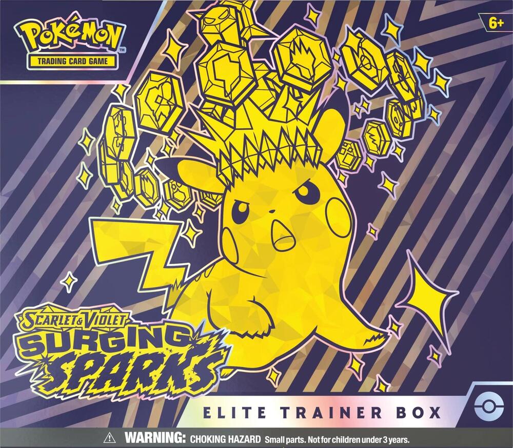 Pokemon TCG Surging Sparks Surging Sparks Elite Trainer Box sealed box