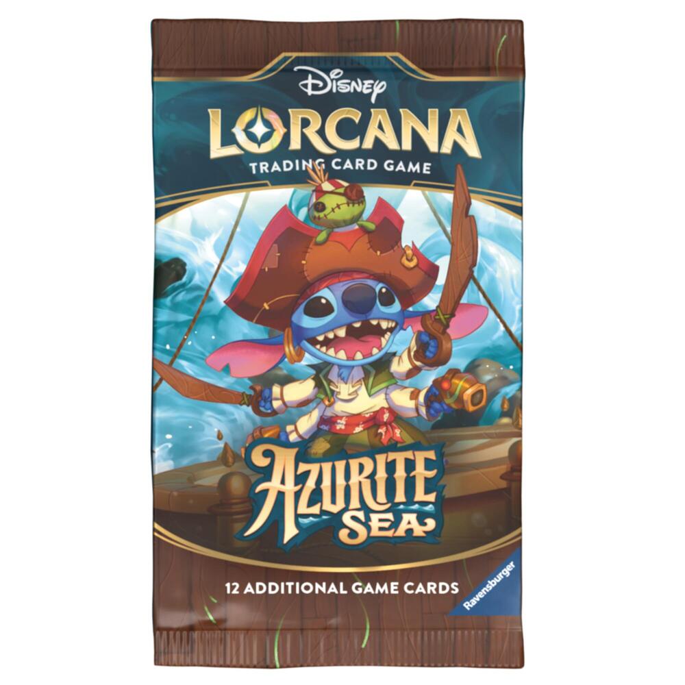Disney Lorcana Azurite Sea Azurite Sea Booster Pack booster pack