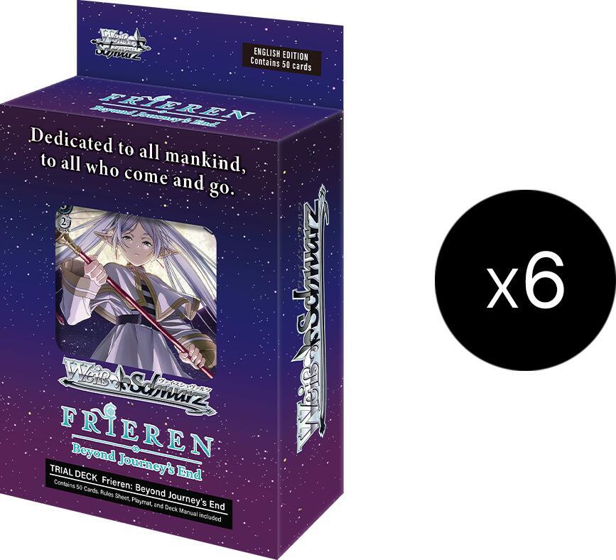 Weiss Schwarz Frieren Beyond Journeys End Frieren Beyond Journeys End Trial Deck Display deck product