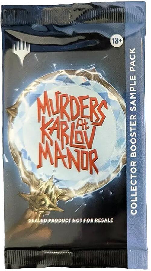 Magic the Gathering Murders at Karlov Manor Murders at Karlov Manor Collector Booster Sample Pack booster pack