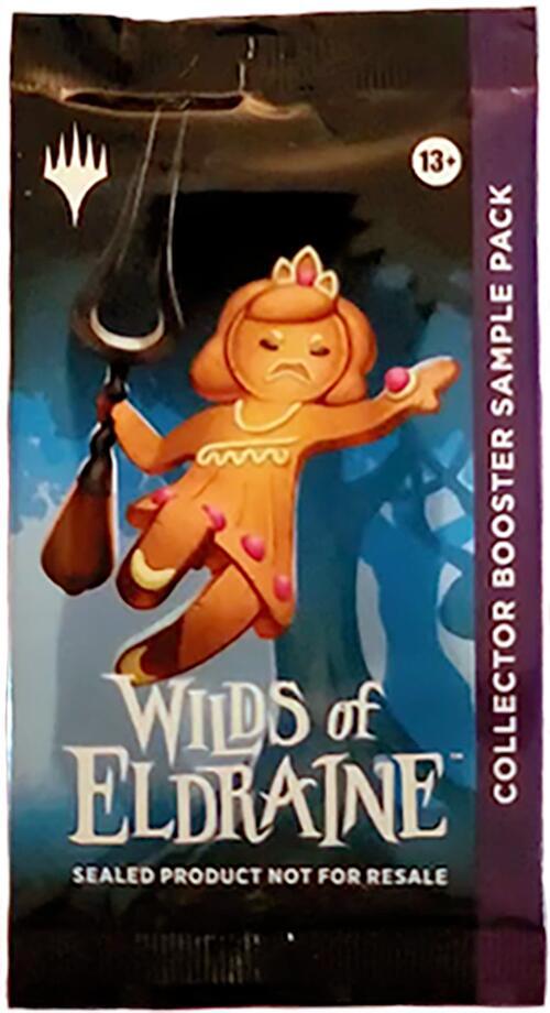 Magic the Gathering Wilds of Eldraine Wilds of Eldraine Collector Booster Sample Pack booster pack