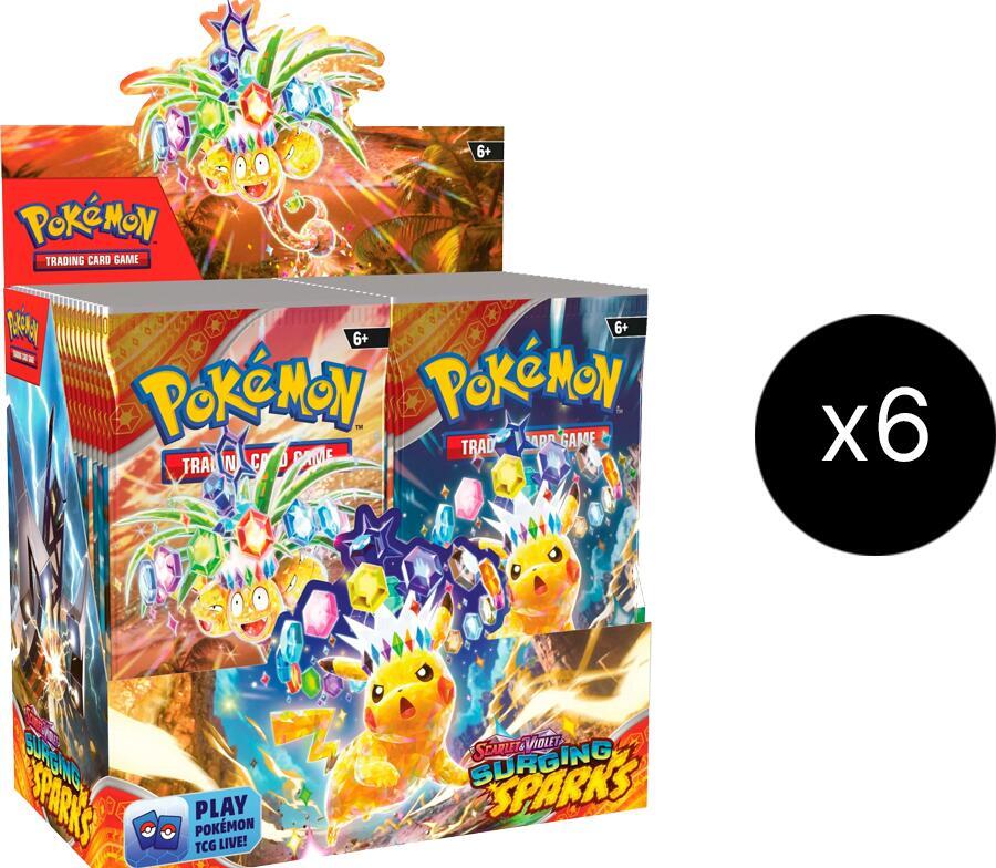 Pokemon TCG Surging Sparks Surging Sparks Booster Box Case sealed box