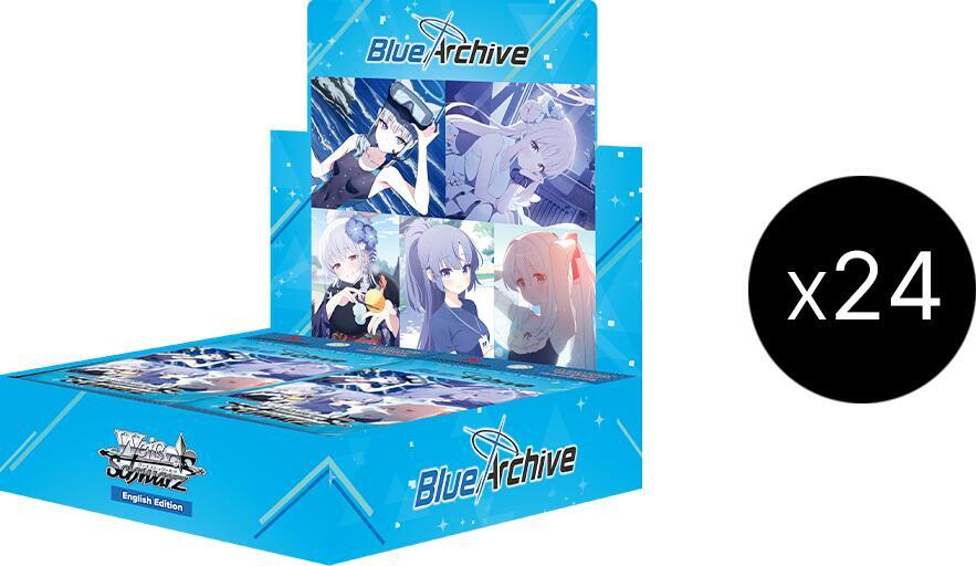 Weiss Schwarz Blue Archive Blue Archive Booster Box Case sealed box