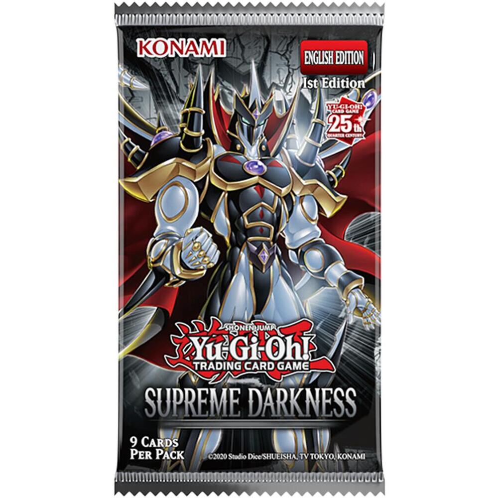 Yu-Gi-Oh! TCG Supreme Darkness Supreme Darkness Booster Pack 1st Edition booster pack