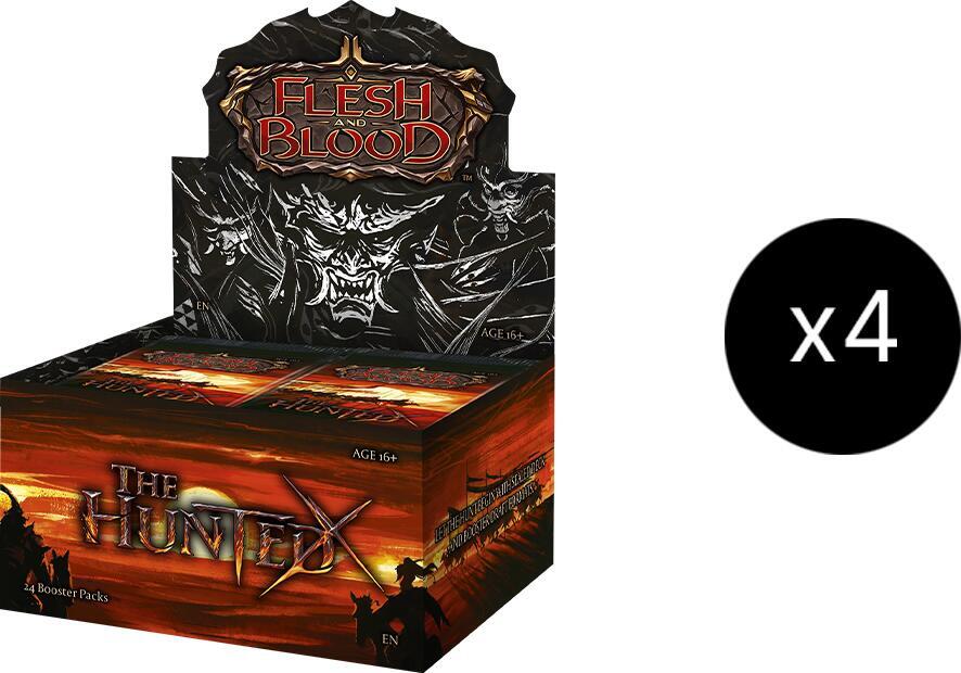 Flesh and Blood TCG The Hunted The Hunted Booster Box Case sealed box