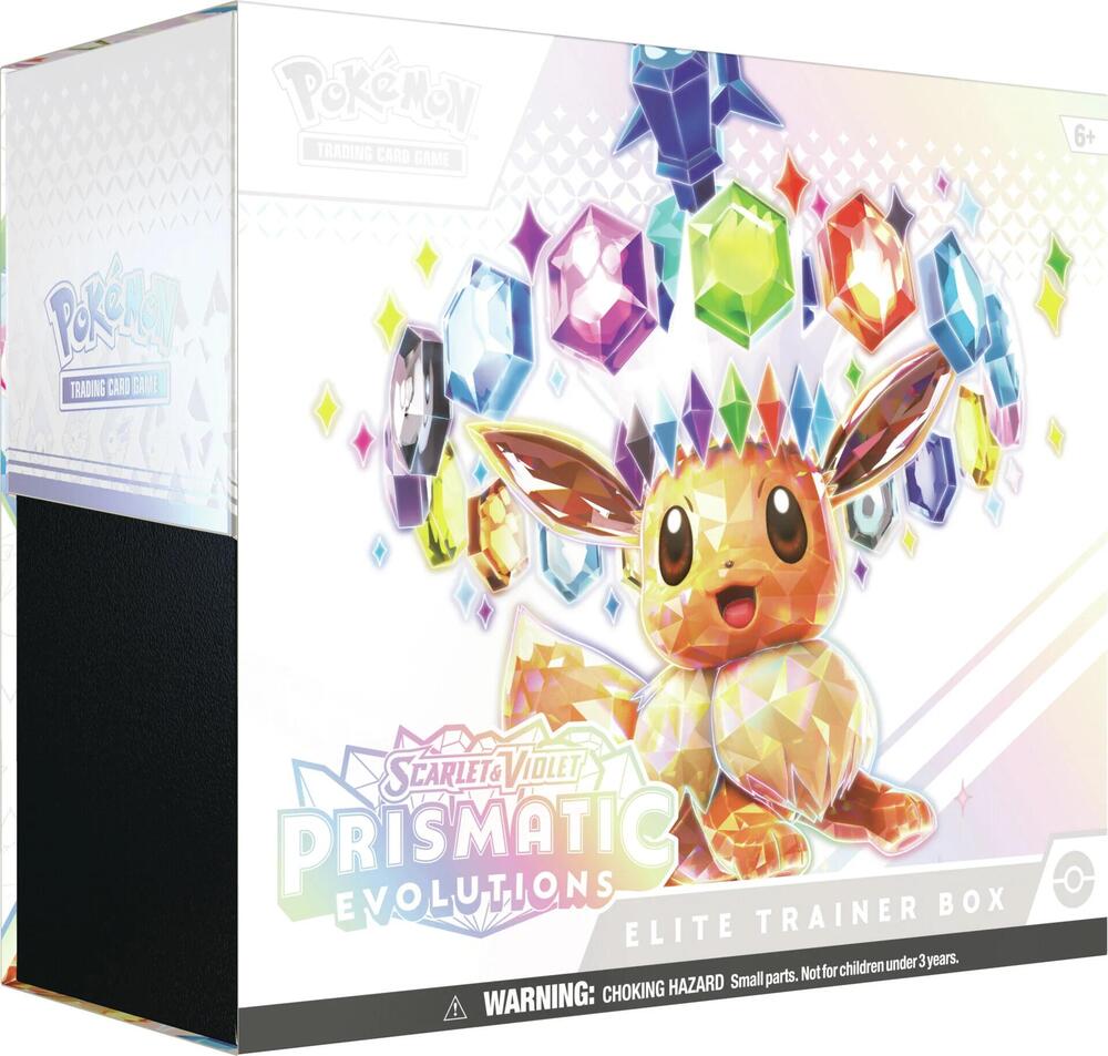 Pokemon TCG Prismatic Evolutions Prismatic Evolutions Elite Trainer Box sealed box