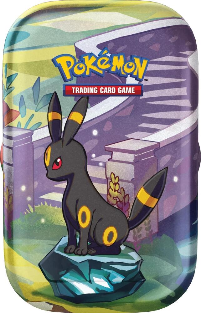 Pokemon TCG Prismatic Evolutions Prismatic Evolutions Mini Tin Umbreon trading card product