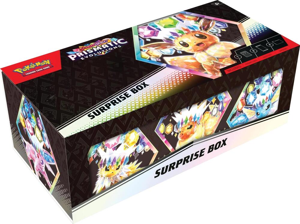 Pokemon TCG Prismatic Evolutions Prismatic Evolutions Surprise Box sealed box