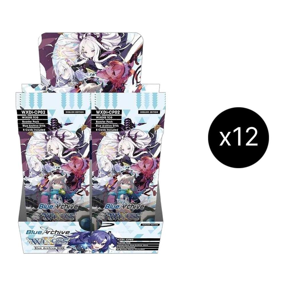 WIXOSS TCG Blue Archive DIVA Blue Archive DIVA Booster Box Case sealed box