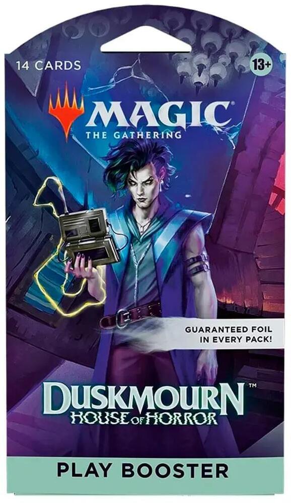 Magic the Gathering Duskmourn House of Horror Duskmourn House of Horror Sleeved Play Booster Pack booster pack