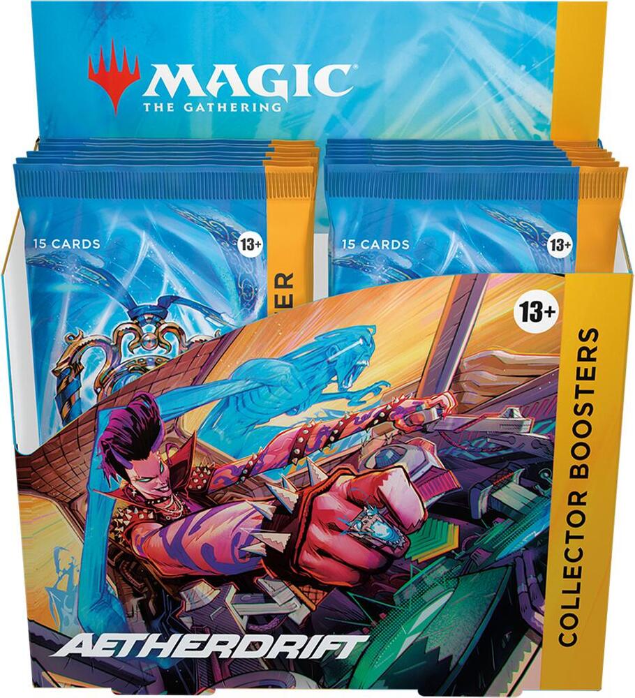 Magic the Gathering Aetherdrift Aetherdrift Collector Booster Display booster pack