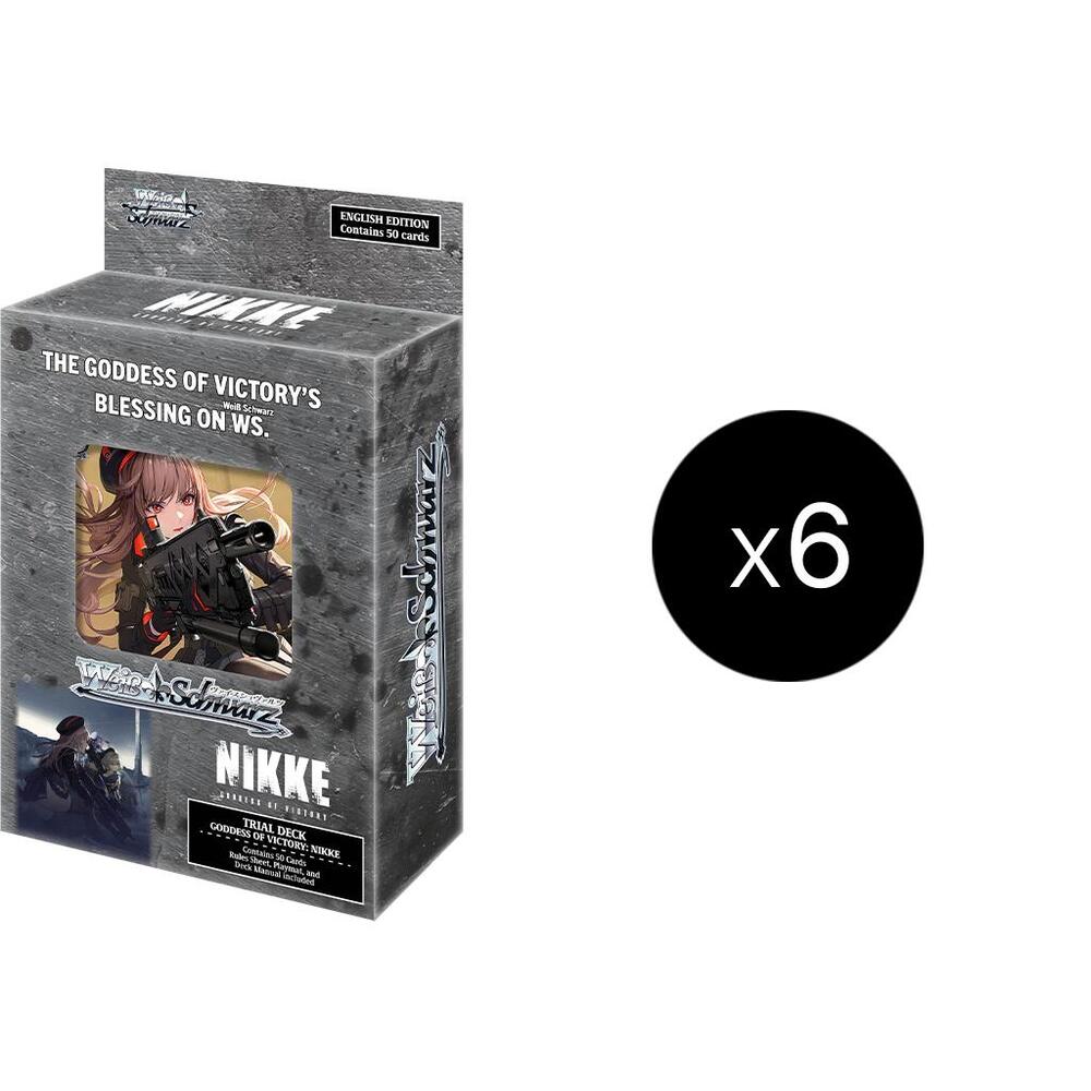 Weiss Schwarz GODDESS OF VICTORY NIKKE GODDESS OF VICTORY NIKKE Trial Deck Display deck product