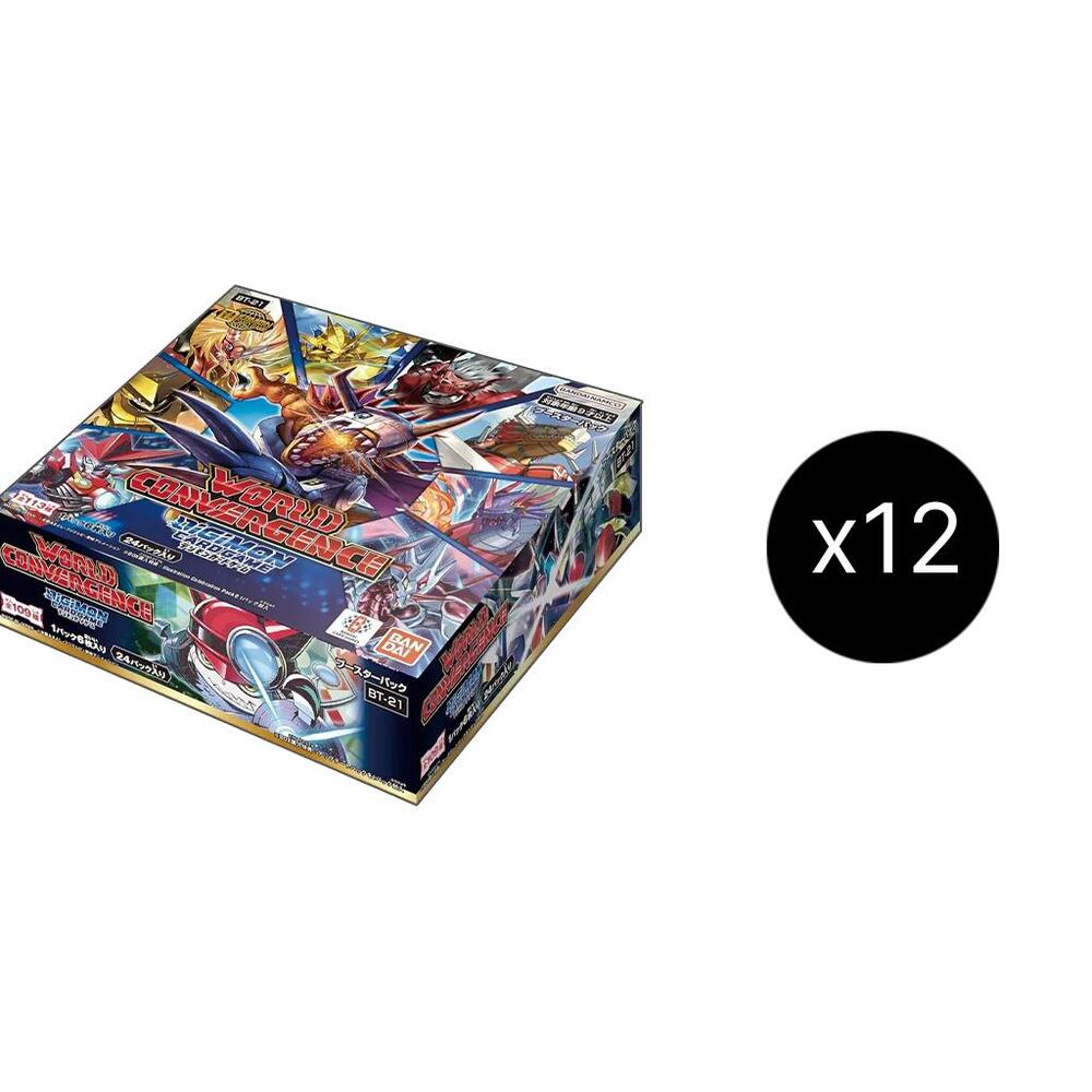 Digimon Card Game World Convergence World Convergence Booster Box Case sealed box