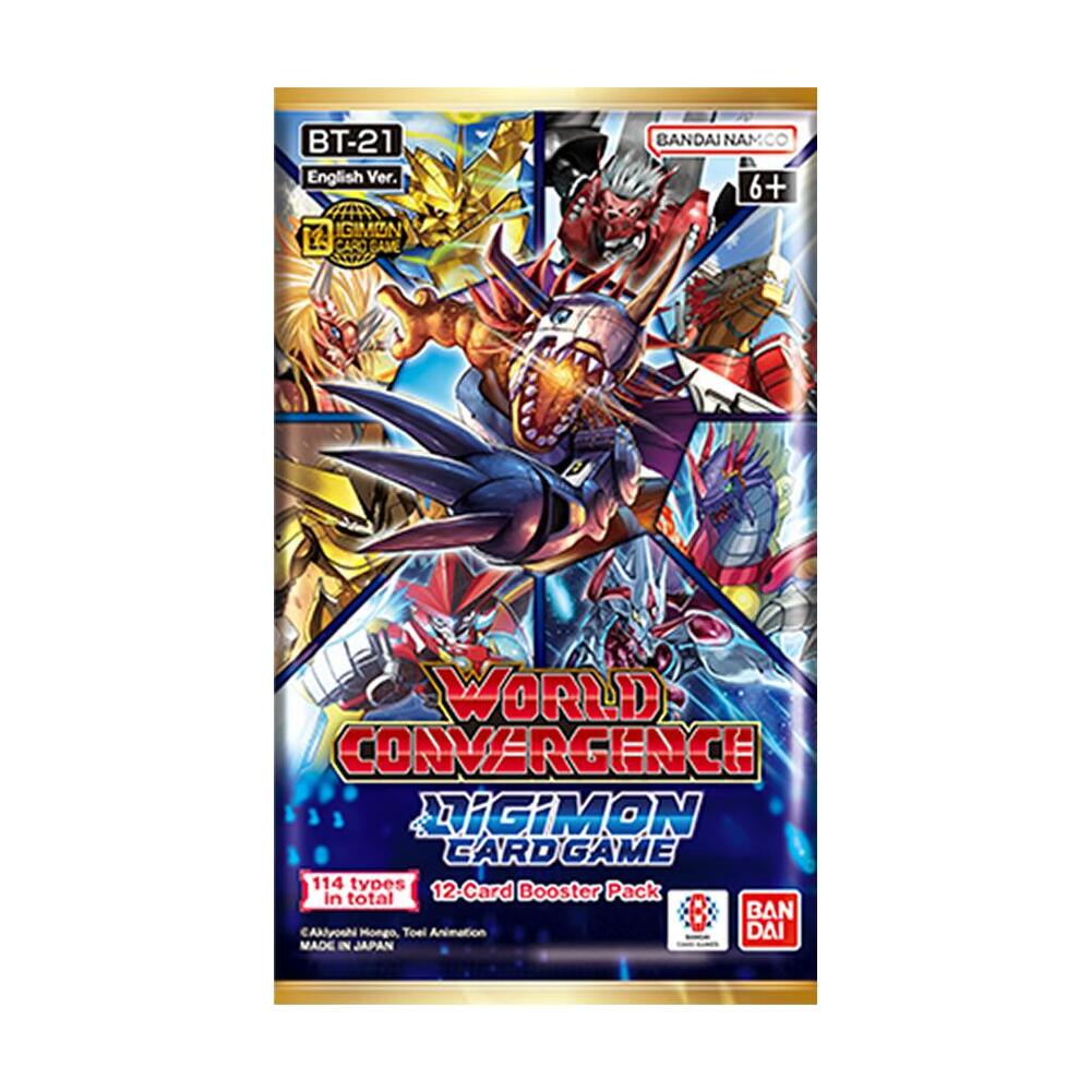 Digimon Card Game World Convergence World Convergence Booster Pack booster pack