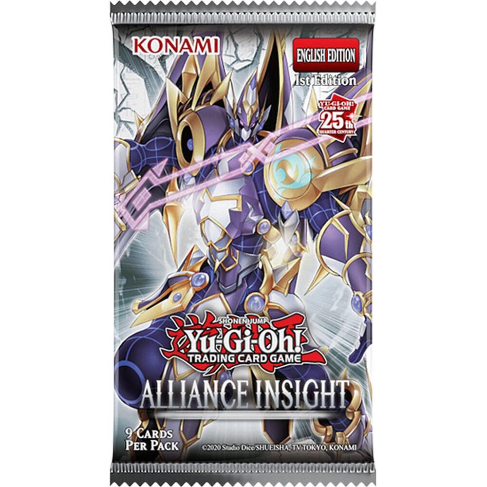 Yu-Gi-Oh! TCG Alliance Insight Alliance Insight Booster Pack 1st Edition booster pack
