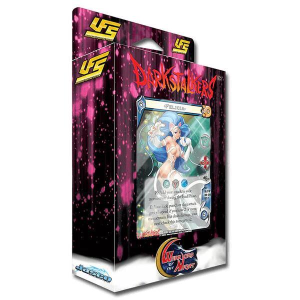 UniVersus Card Game Darkstalkers Darkstalkers Warriors of the Night Starter Deck Felicia deck product