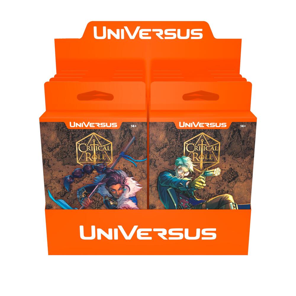 UniVersus Card Game Critical Role Critical Role Heroes of Exandria Starter Deck Display deck product