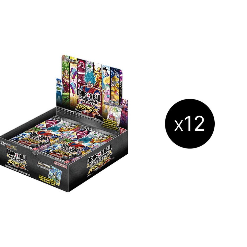 Dragon Ball Super Card Game History of Z History of Z Booster Box Case sealed box