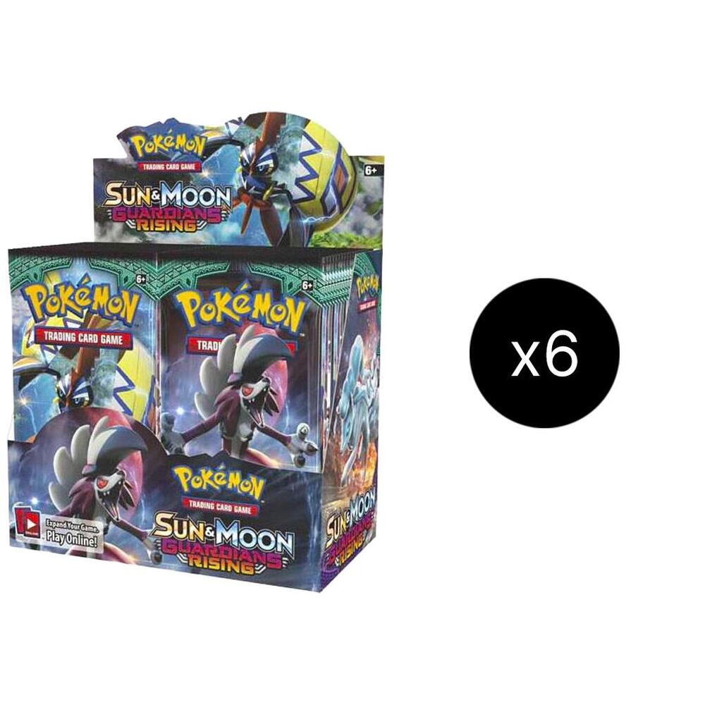 Pokemon TCG Guardians Rising Guardians Rising Booster Box Case sealed box