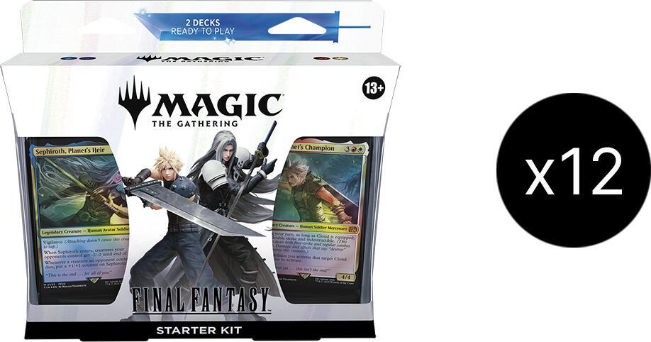 Magic the Gathering FINAL FANTASY FINAL FANTASY Starter Kit Case sealed box