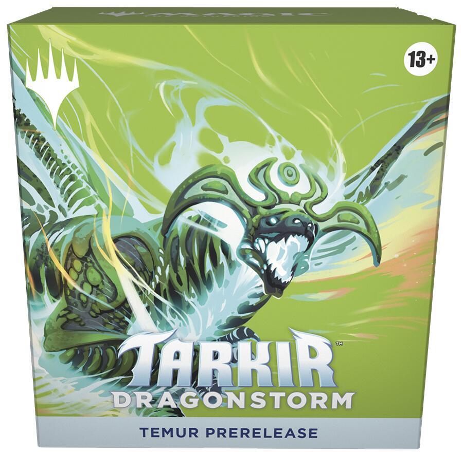 Magic the Gathering Tarkir Dragonstorm Tarkir Dragonstorm Temur Prerelease Pack booster pack