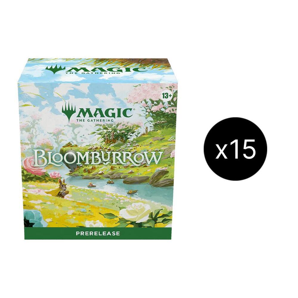 Magic the Gathering Bloomburrow Bloomburrow Prerelease Pack Case sealed box