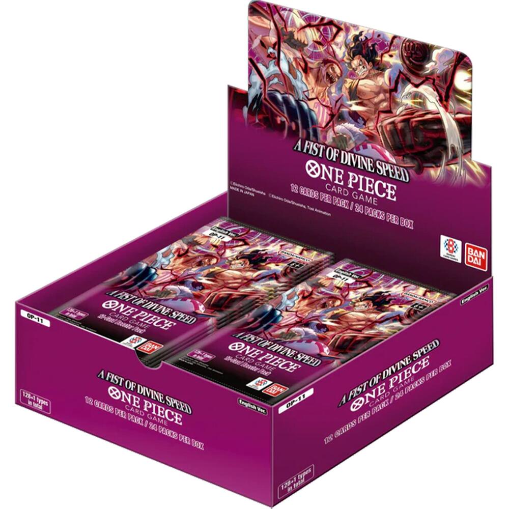 One Piece Card Game A Fist of Divine Speed A Fist of Divine Speed Booster Box sealed box