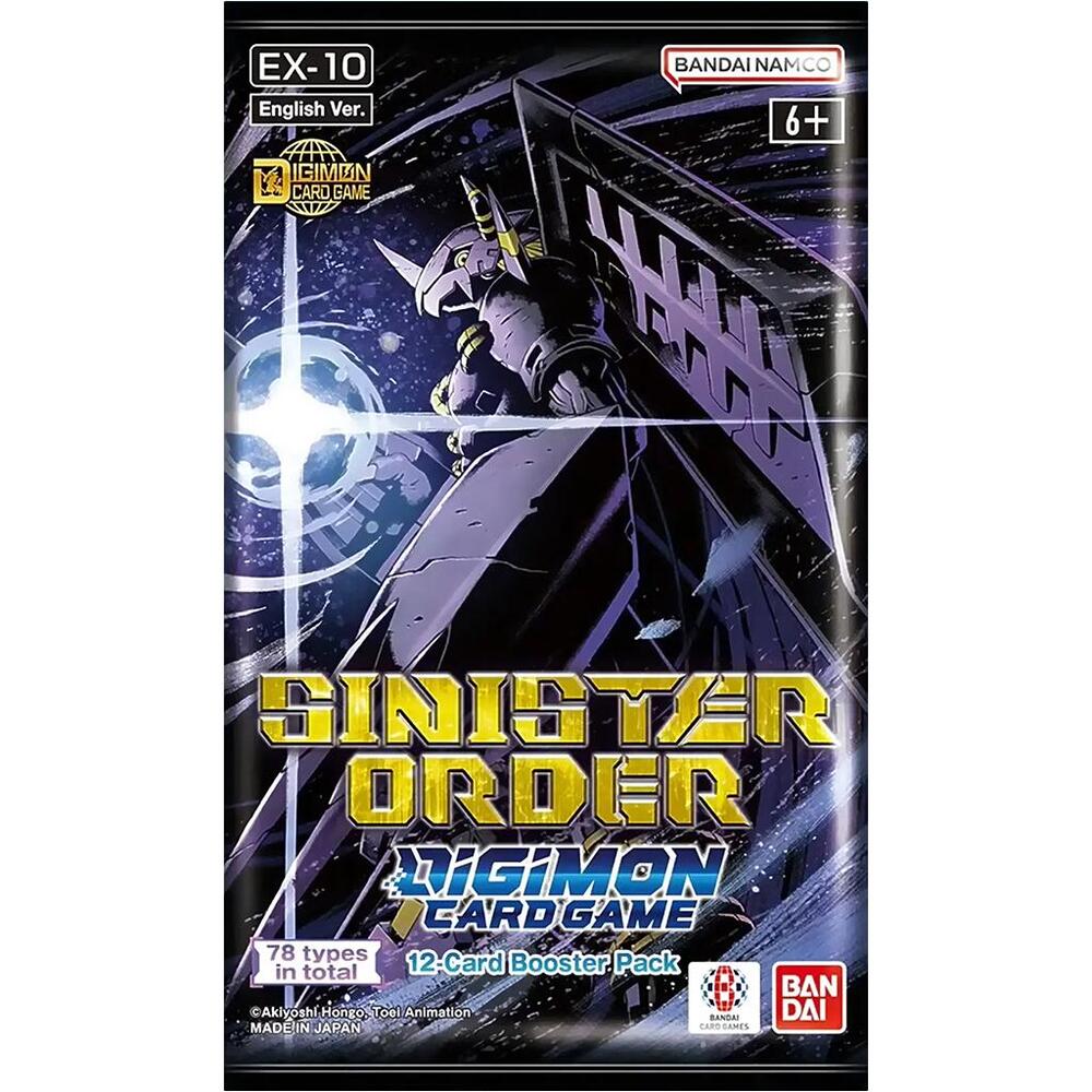 Digimon Card Game Sinister Order Sinister Order Booster Pack booster pack
