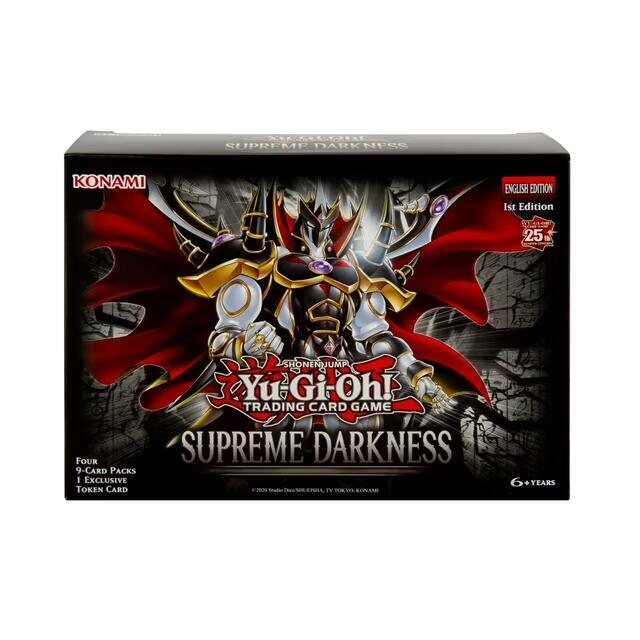 Yu-Gi-Oh! TCG Supreme Darkness Supreme Darkness Booster Box 1st Edition Mini Box Retail Exclusive sealed box