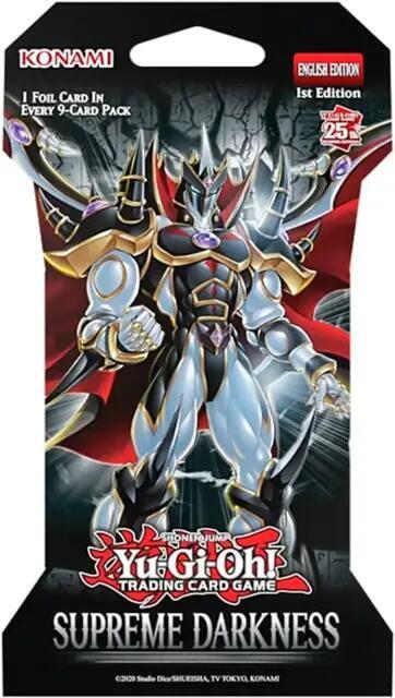 Yu-Gi-Oh! TCG Supreme Darkness Supreme Darkness Sleeved Booster Pack 1st Edition booster pack