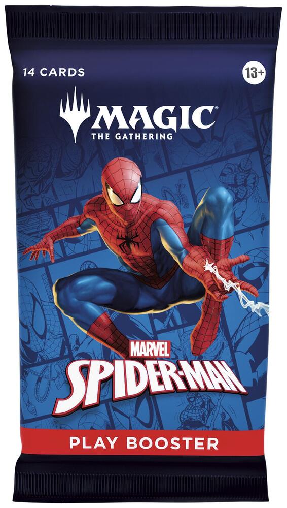 Magic the Gathering Marvels Spider Man Marvels Spider Man Play Booster Pack booster pack