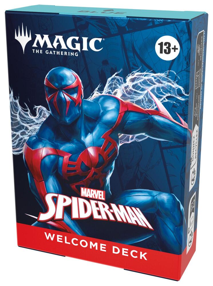 Magic the Gathering Marvels Spider Man Marvels Spider Man Welcome Deck Blue deck product