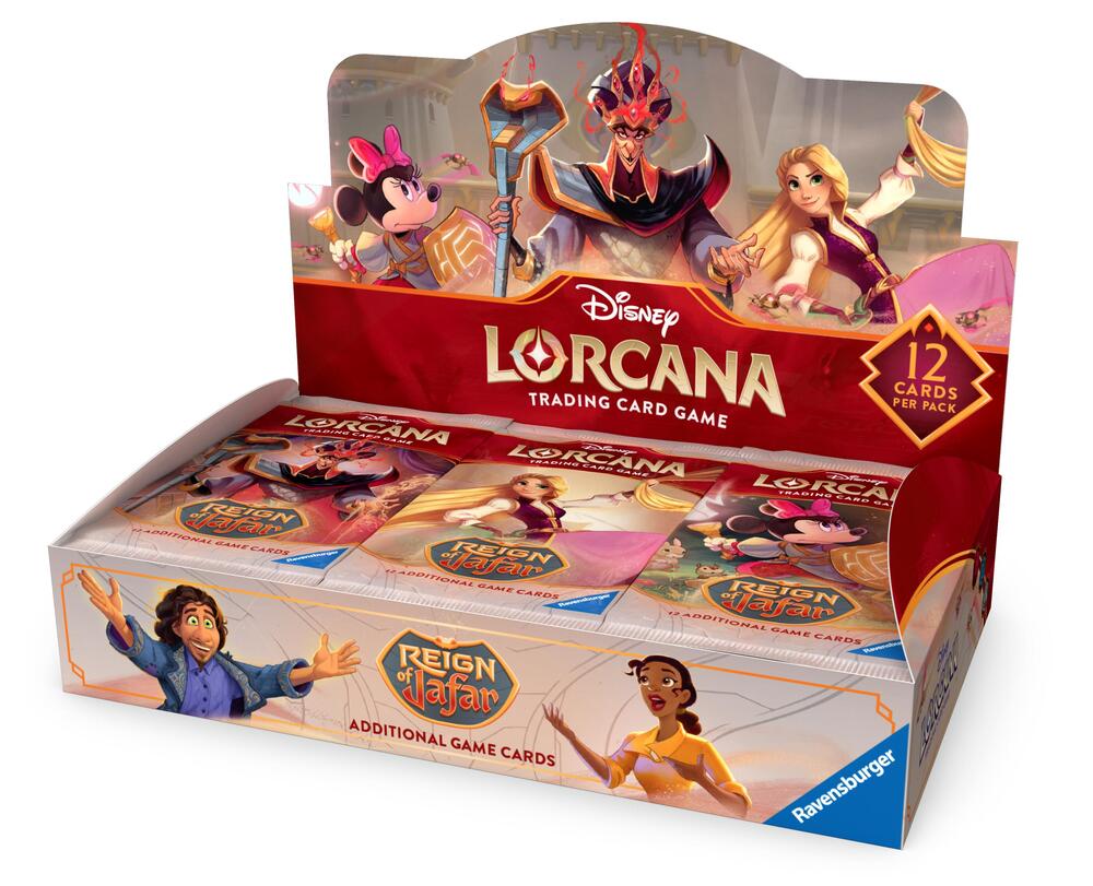 Disney Lorcana Reign of Jafar Reign of Jafar Booster Box sealed box