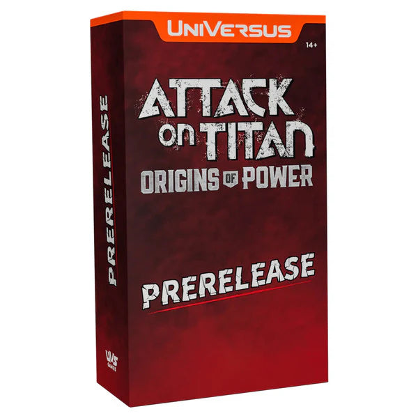 Attack on Titan Origins of Power Prerelease Player Kit