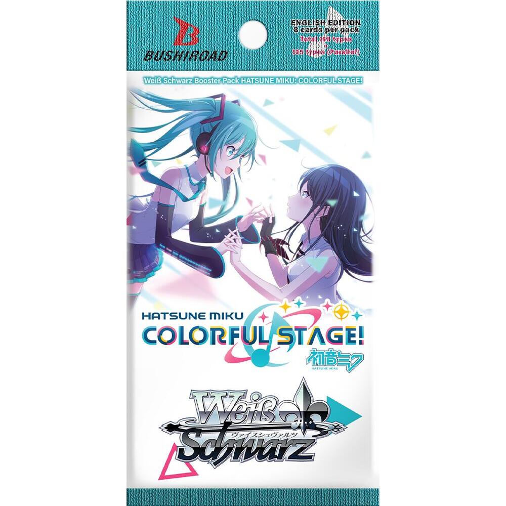 Weiss Schwarz HATSUNE MIKU COLORFUL STAGE HATSUNE MIKU COLORFUL STAGE Booster Pack booster pack