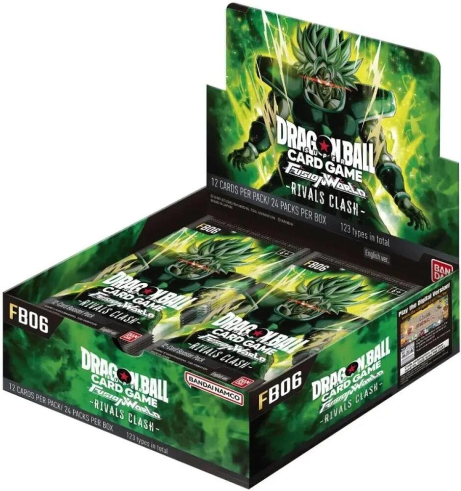 Dragon Ball Super Card Game Rivals Clash Rivals Clash Booster Box sealed box