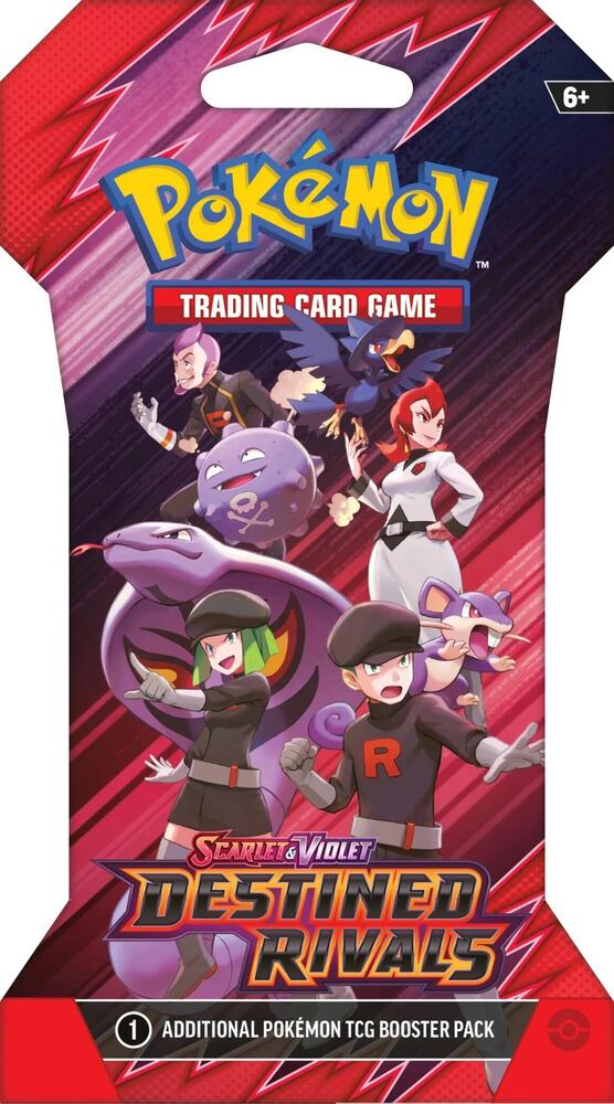 Pokemon TCG Destined Rivals Destined Rivals Sleeved Booster Pack booster pack