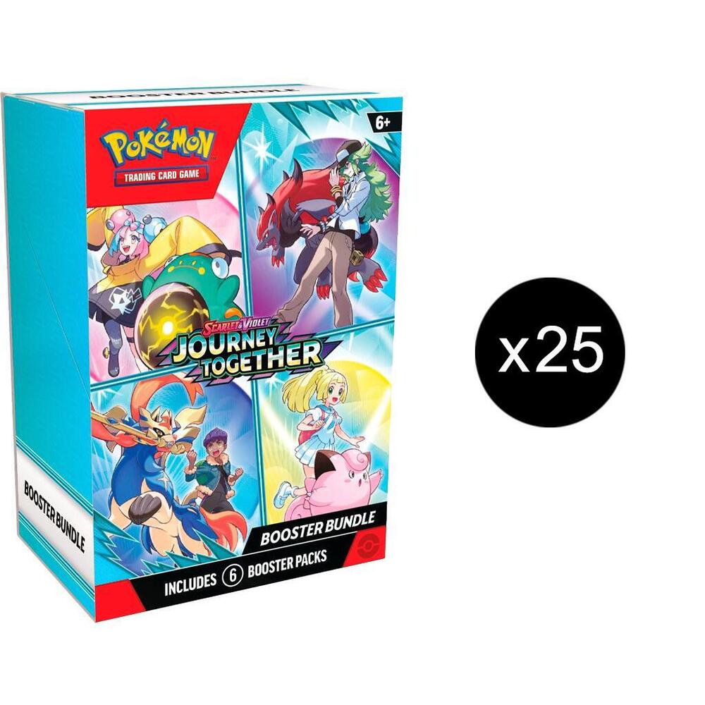 Pokemon TCG Journey Together Journey Together Booster Bundle Case sealed box