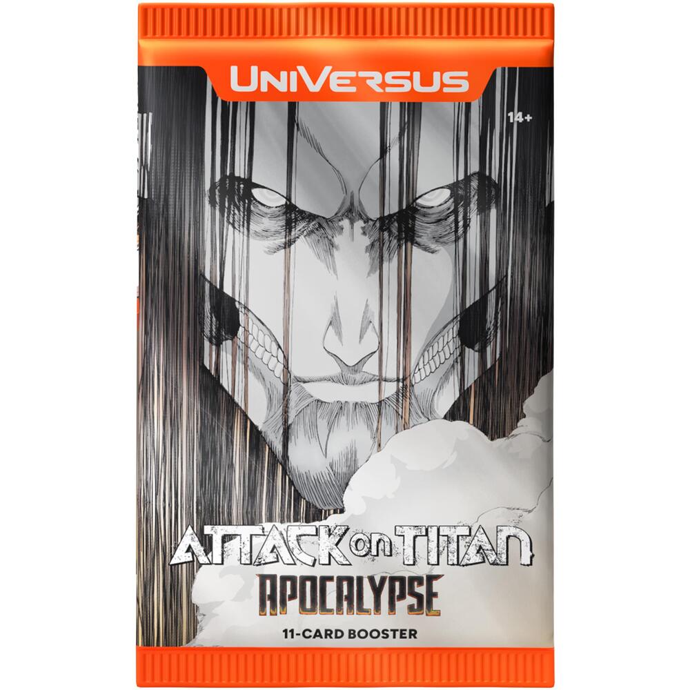 UniVersus Card Game Attack on Titan Attack on Titan Apocalypse Booster Pack booster pack
