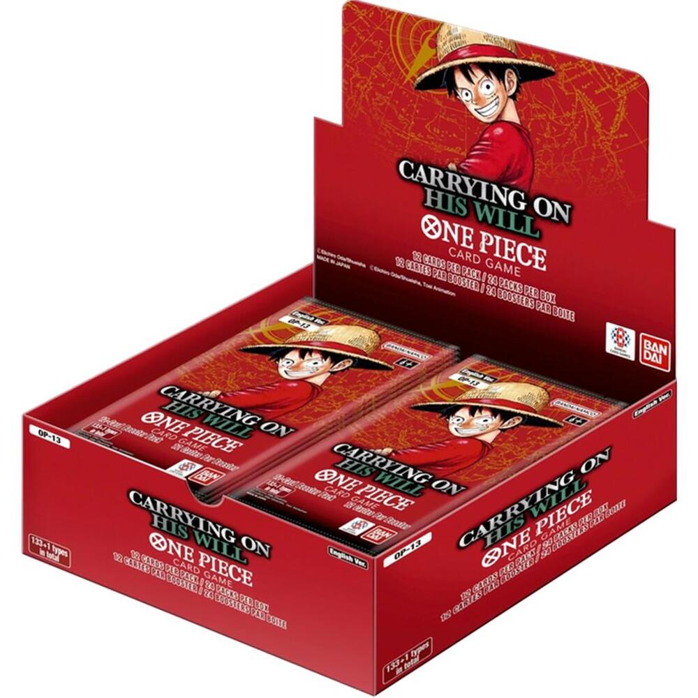 One Piece Card Game Carrying On His Will Carrying On His Will Booster Box sealed box