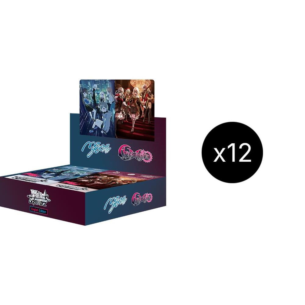 Weiss Schwarz MyGO x Ave Mujica MyGO x Ave Mujica Booster Box Case sealed box