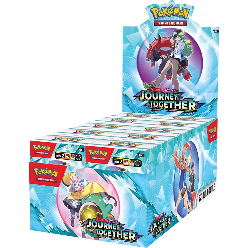 Pokemon TCG Journey Together Journey Together Build and Battle Box Display sealed box