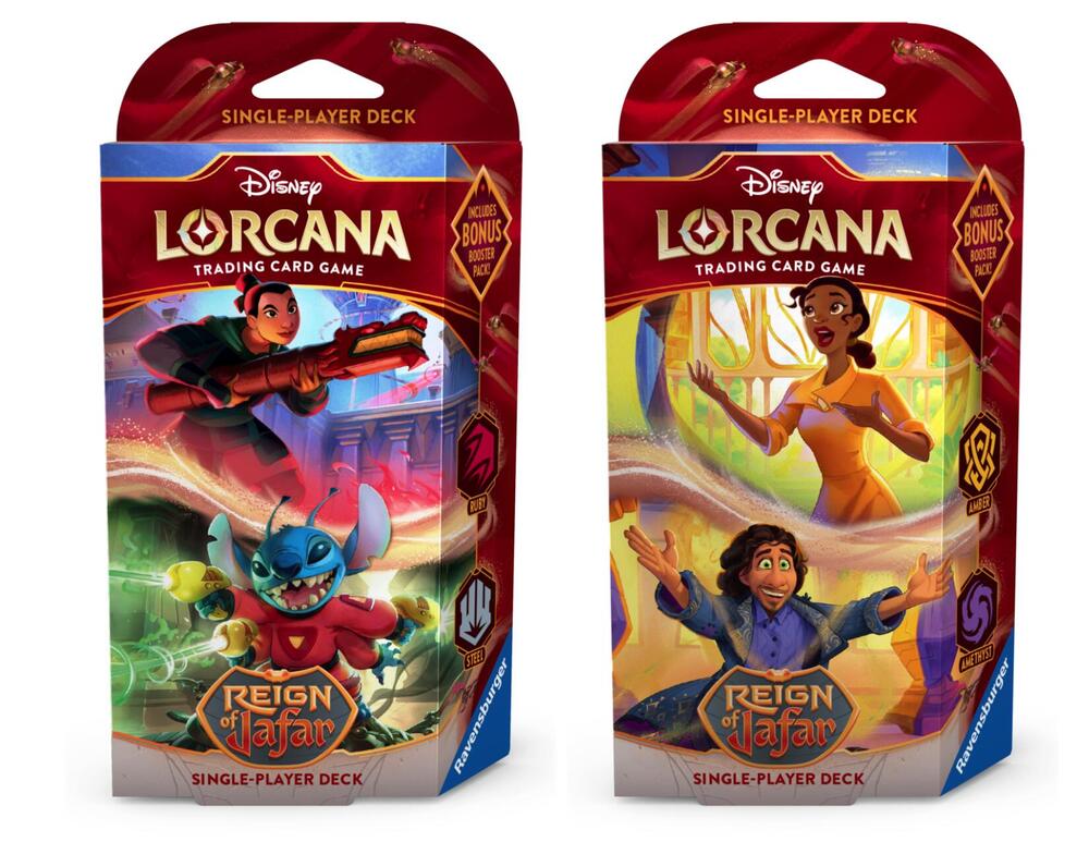 Disney Lorcana Reign of Jafar Reign of Jafar Starter Deck Set of 2 deck product