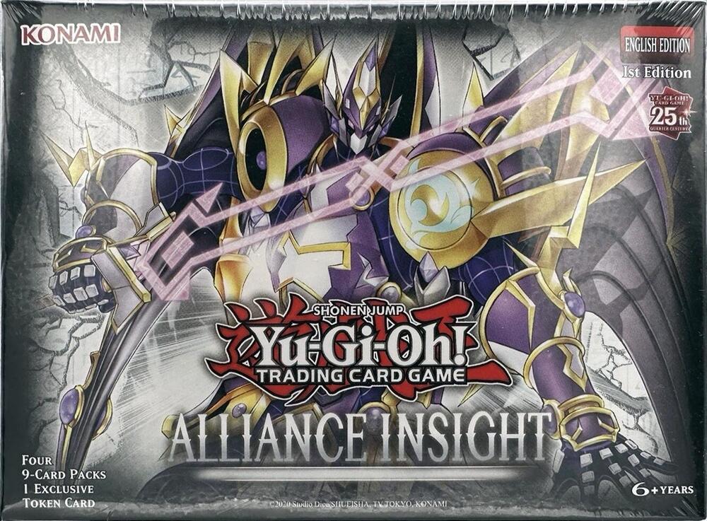 Yu-Gi-Oh! TCG Alliance Insight Alliance Insight Booster Box 1st Edition Mini Box Retail Exclusive sealed box