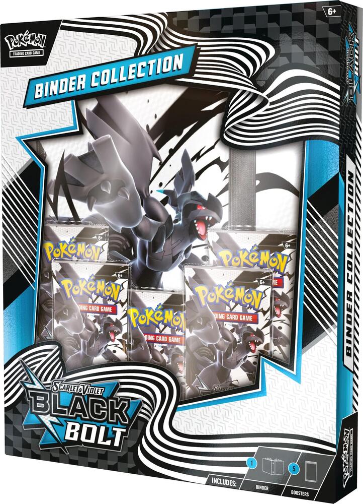 Pokemon TCG Black Bolt Black Bolt Binder Collection sealed box