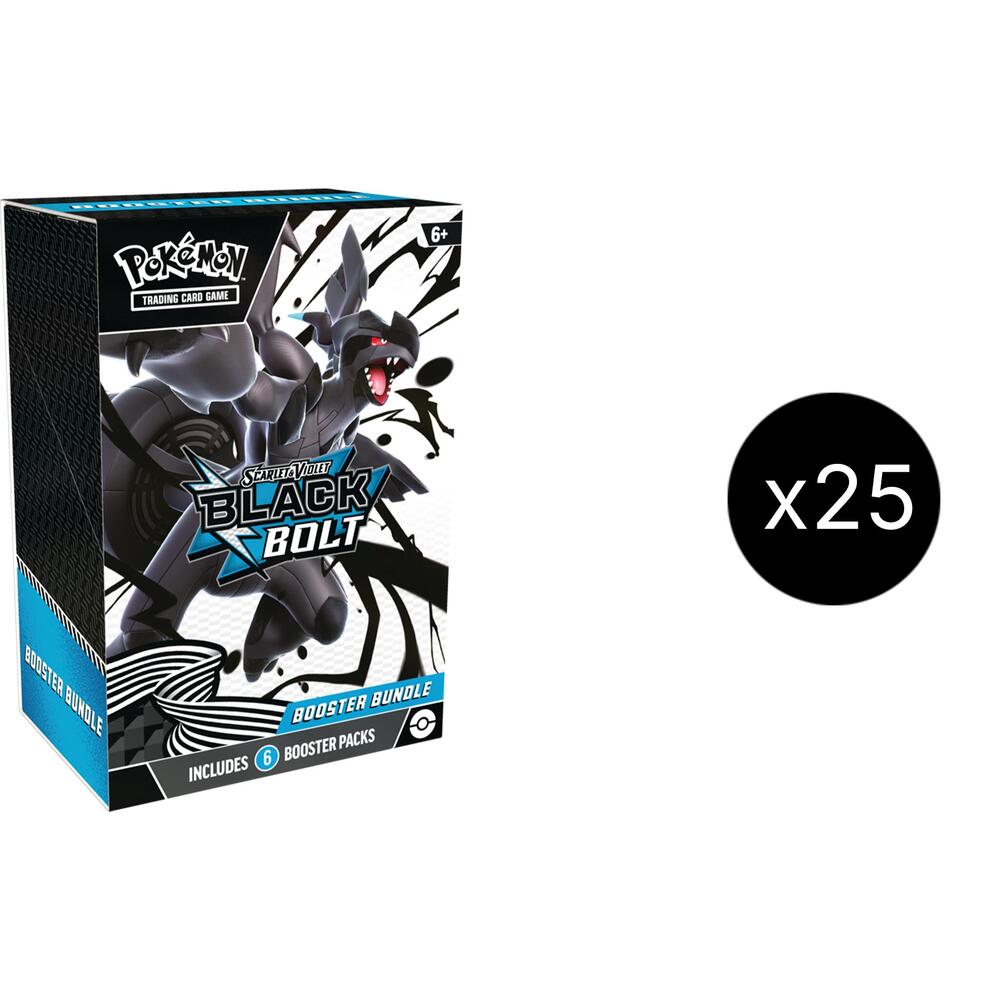 Pokemon TCG Black Bolt Black Bolt Booster Bundle Case sealed box