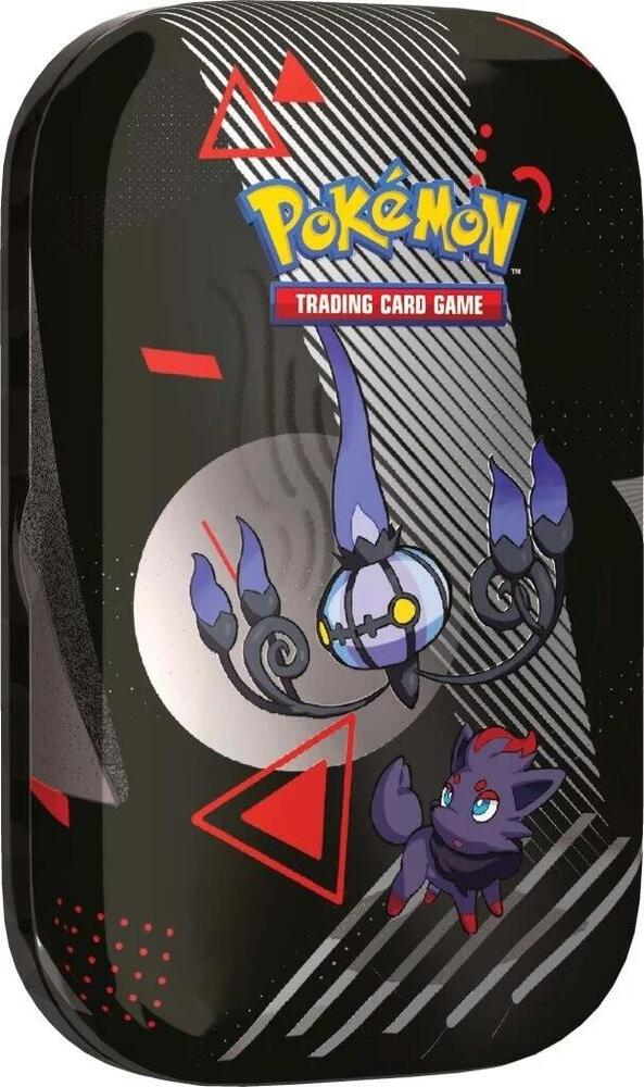 Pokemon TCG Black Bolt Black Bolt Unova Mini Tin Chandelure and Zorua trading card product